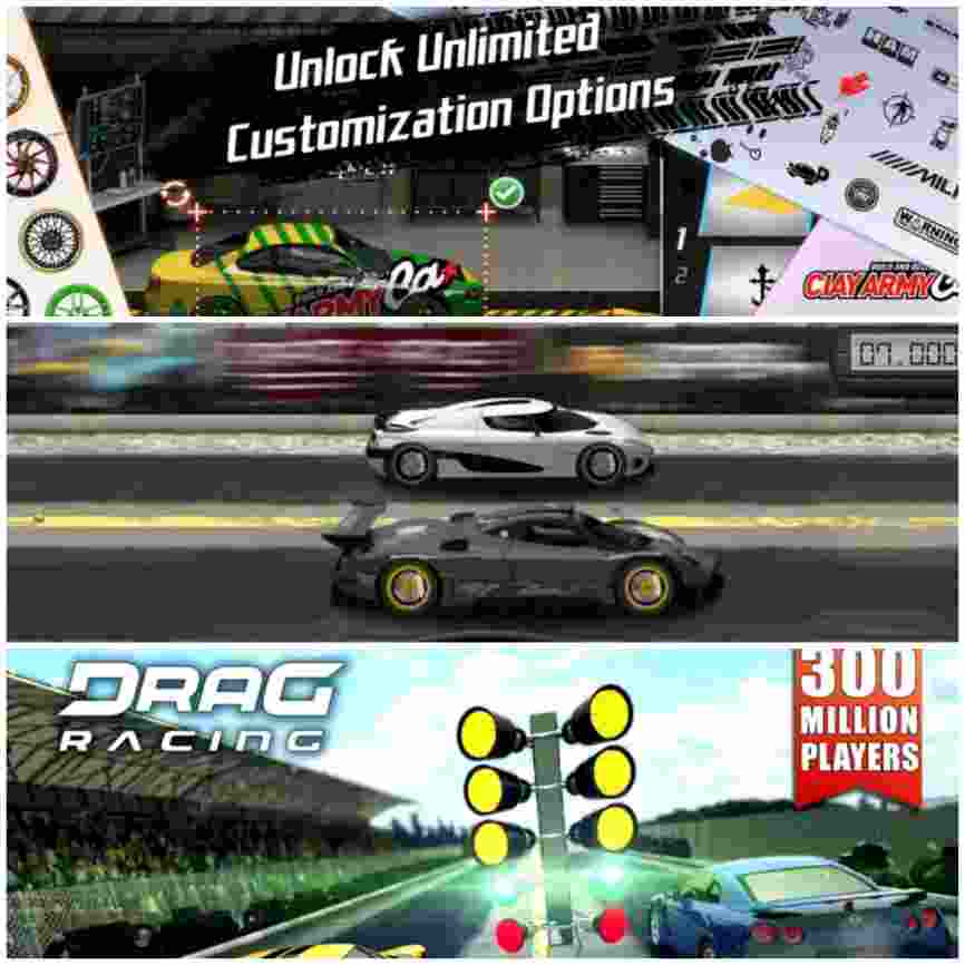 Drag Racing (มด, เงินไม่ จำกัด) ดาวน์โหลดสำหรับ Android 2023
Screen shot 2