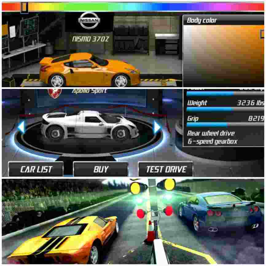 Drag Racing (Mod, argent illimité) Télécharger pour Android 2021 
Screen shot 1
