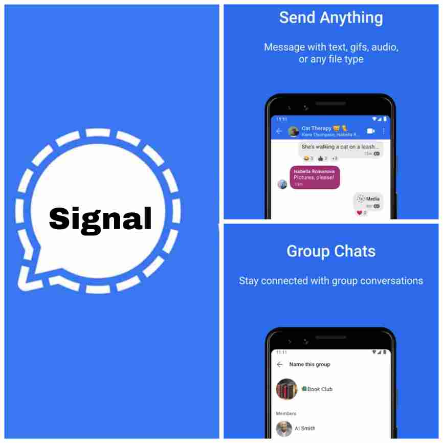 Signal Private Messenger mod APK (Mod/Unlocked All) ล่าสุด 2021
Screen shot 2