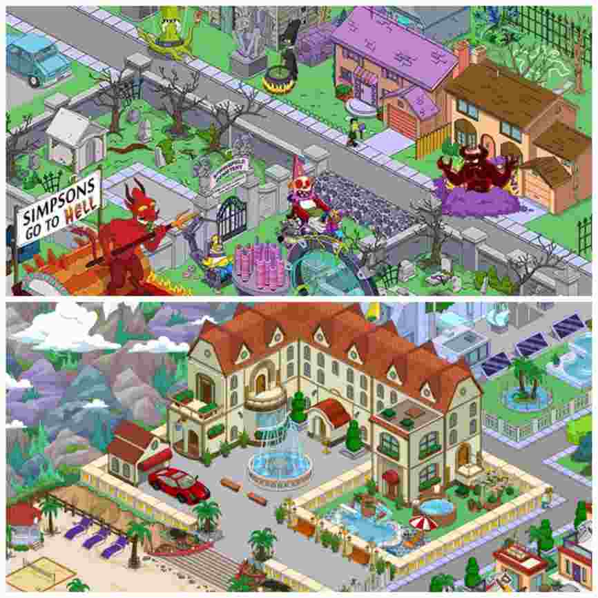 The Simpsons Tapped Out MOD 