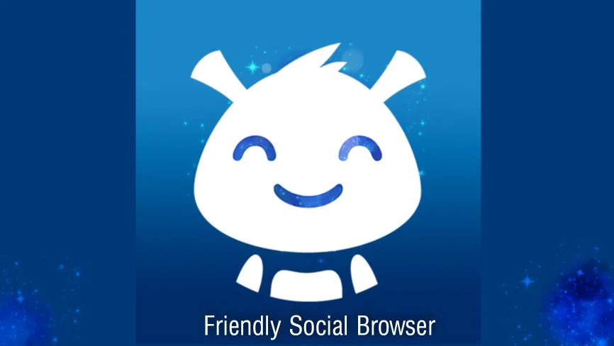 Download Friendly Social Browser mod apk (MOD, Ontgrendeld) Gratis op Android 