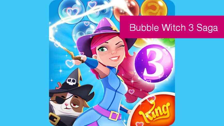 Bubble Witch 3 Saga MOD APK (ทอง 2021) Unlimited Everything v7.9.34 Android