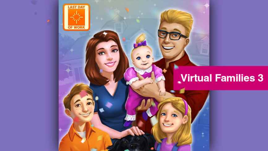 Virtual Families 3 MOD APK Android (Wang tanpa had) v1.7.31 (Dibuka kunci)