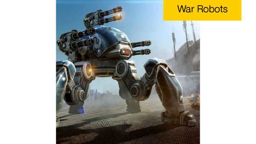 War Robots MOD APK (Wang tanpa had + emas + Silver + Platinum)