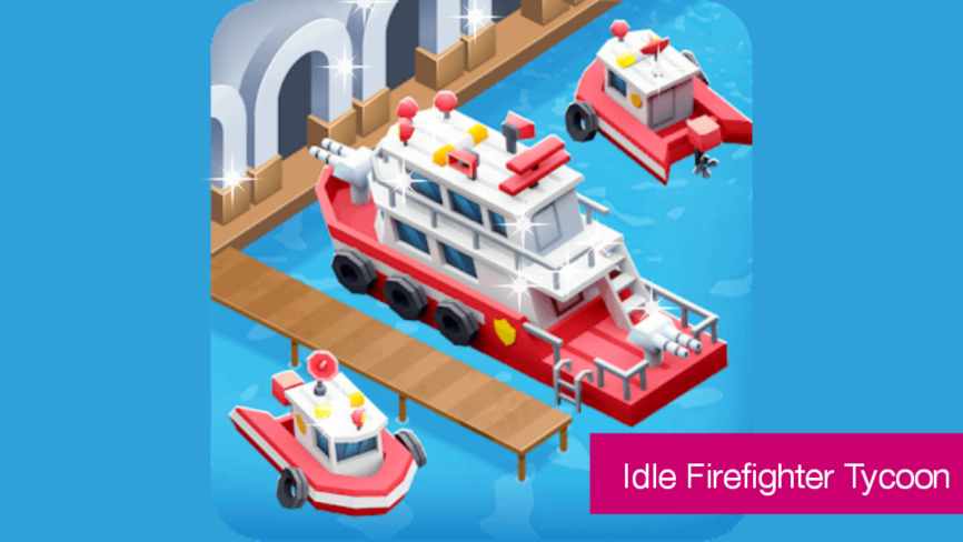 Idle Firefighter Tycoon MOD APK v1.30 (Ótakmarkaður peningur) for Android