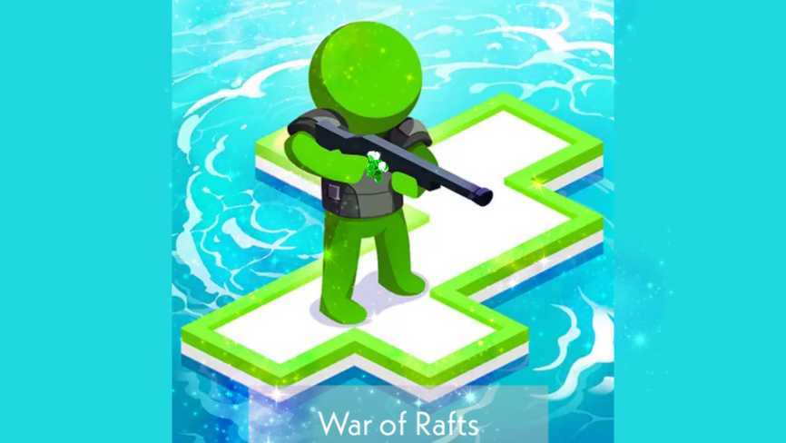 War of Rafts MOD APK (Unlimited Everything + Neniuj reklamoj) Plej lasta