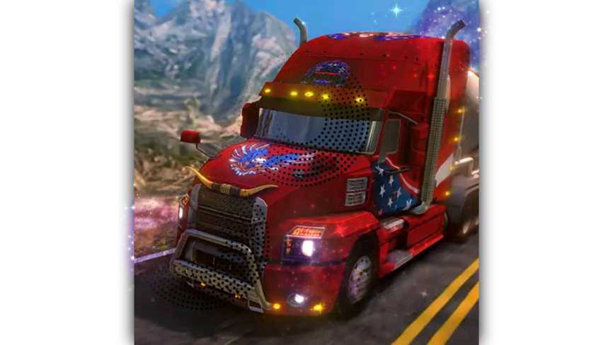 Truck Simulator USA MOD APK v4.1.6 + OBB (پول نامحدود / قفل نشده)