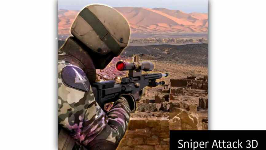 Sniper Attack 3D MOD APK v1.0.13 (เงินไม่ จำกัด, ปลดล็อคแล้ว)