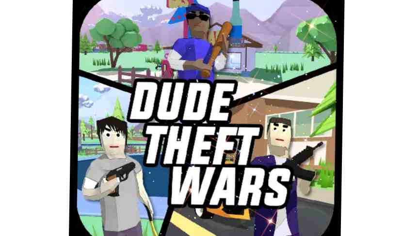 Dude Theft Wars MOD APK [GODモード/無制限のマネー] ダウンロードをハックする