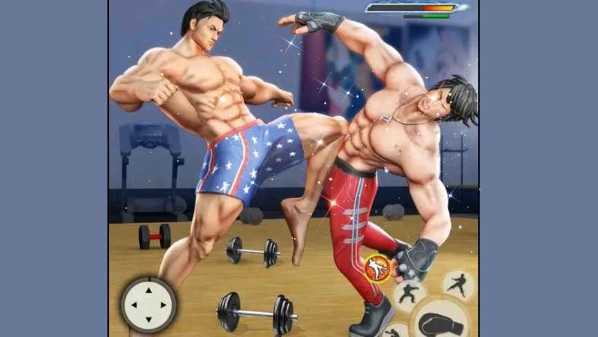 Bodybuilder GYM Fighting Game MOD APK 1.10.1 (Dinheiro Ilimitado) free Download