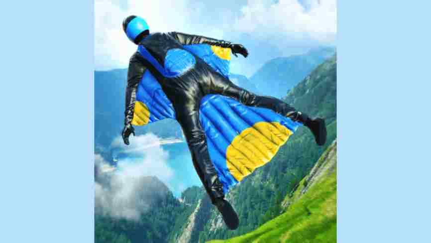 Base Jump Wing Suit Flying MOD APK (Senlima Mono) Haka Elŝuto