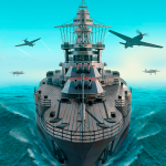 Navy War Battleship MOD APK v5.06.09 (No Skill CD, Disponibilità finanziaria illimitata)