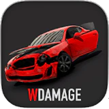 WDAMAGE Car Crash Engine Mod Apk V253 (Menu/No ads, Ivuliwe)