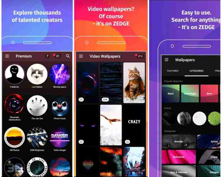 ZEDGE : Ringtones & Wallpapers (Premium/Mod) 2021 download free on Android