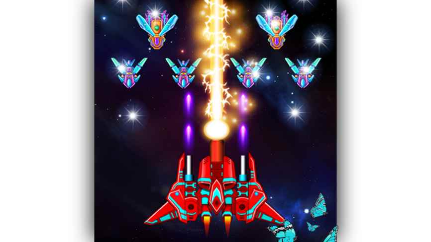 Galaxy Attack Alien Shooter MOD APK Unlimited Money and Gems