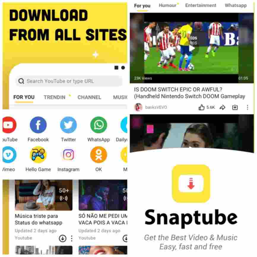 SnapTube (MOD, Ad-Remove/VIP)