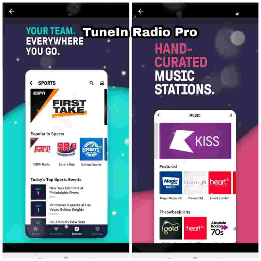 TuneIn Radio Pro Apk Free Download For Android