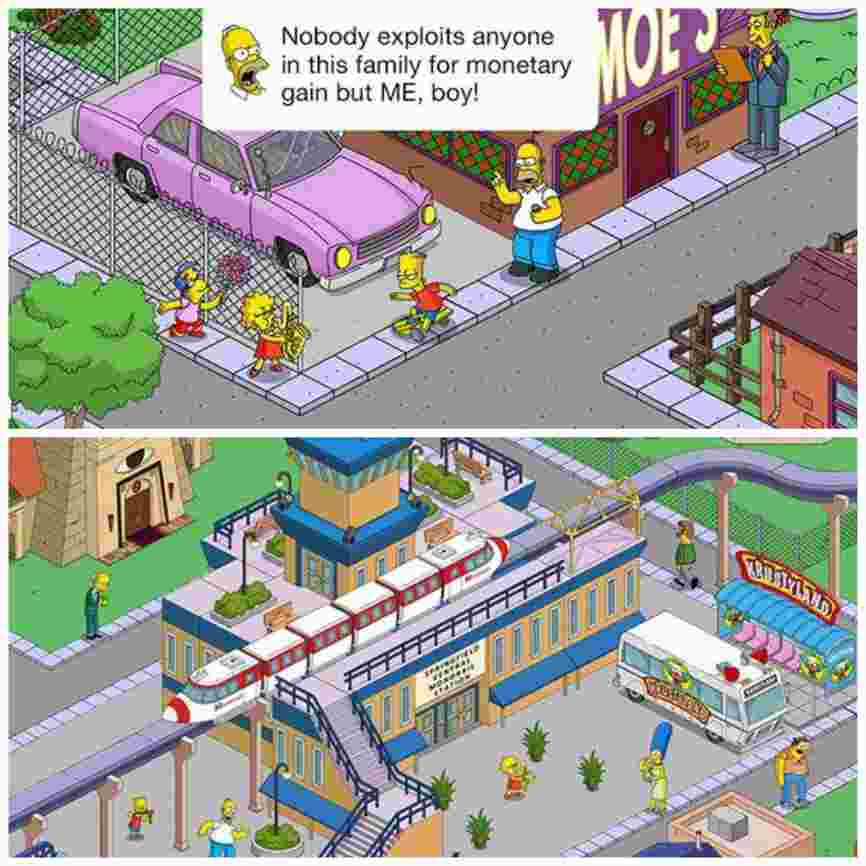 The Simpsons Tapped Out MOD 