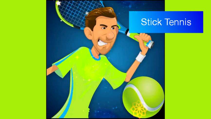Stick Tennis Mod Apk (Everything Unlocked & Unlimited Balls)