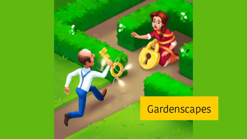 Gardenscapes MOD APK 5.8.6 (Unlimited stars) Download for android